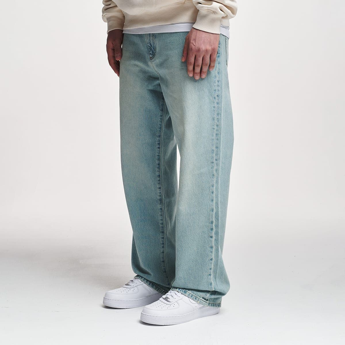 Adrik Basic Baggy Jeans