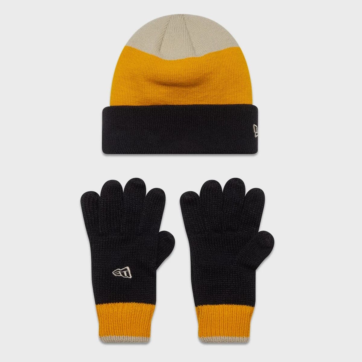 Youth Stripe Beanie Set (2 Piece)