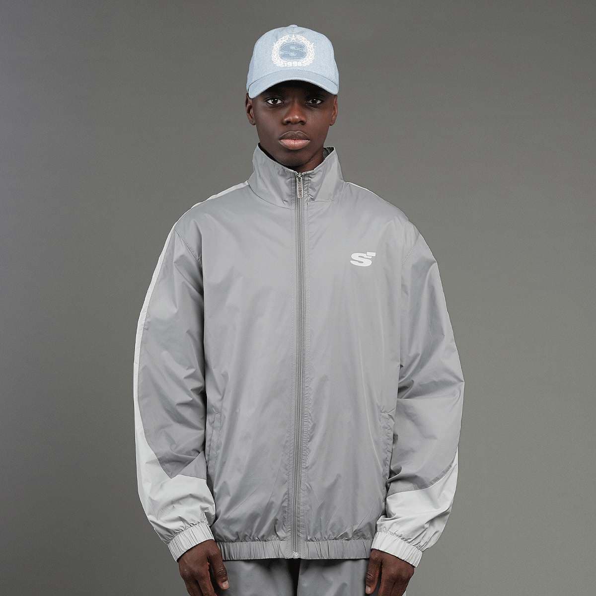 S Cube Two-Toned Track Jacket