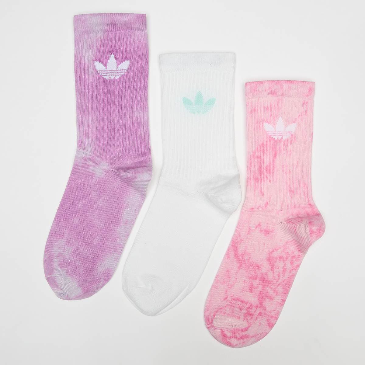 3 PACK - Tie Dye Crew Socks