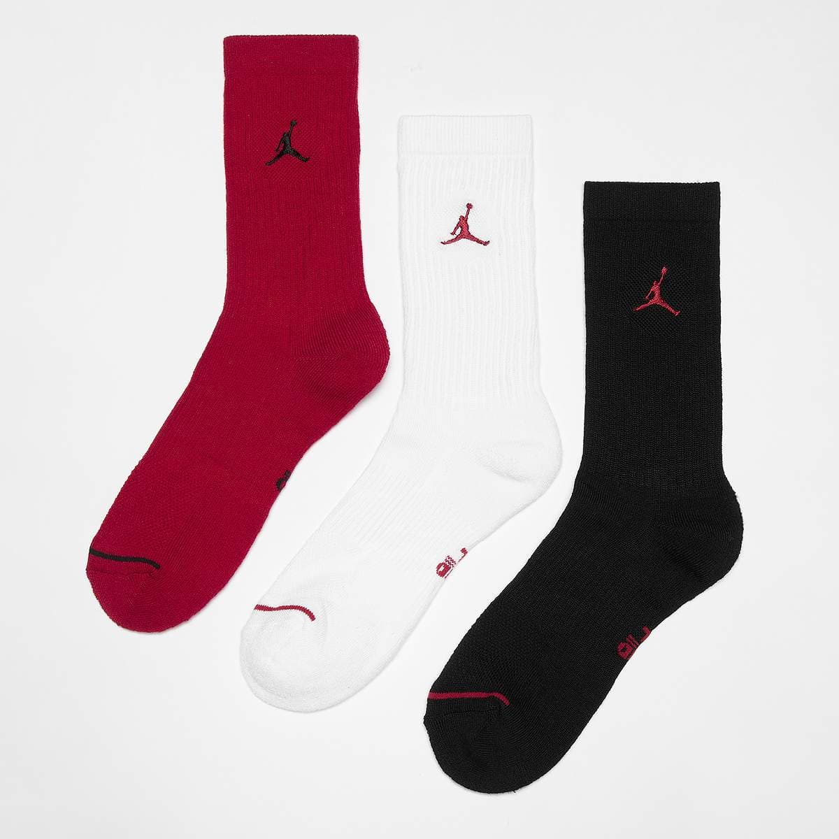 6 PACK - Everyday Cushioned Crew Socks