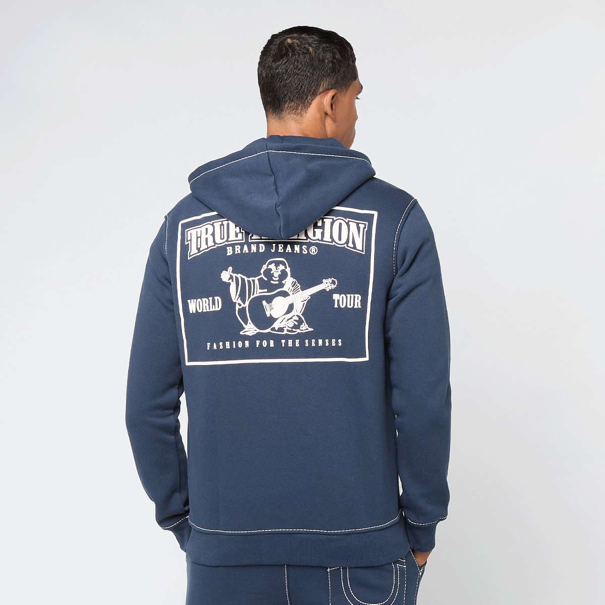 Big T Zip Up Hoodie 