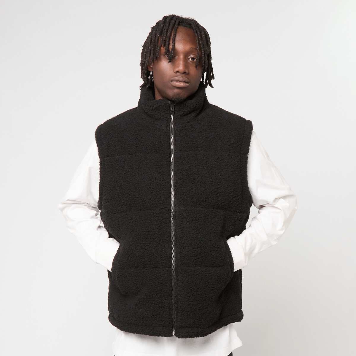 Basic Teddy Puffer Vest