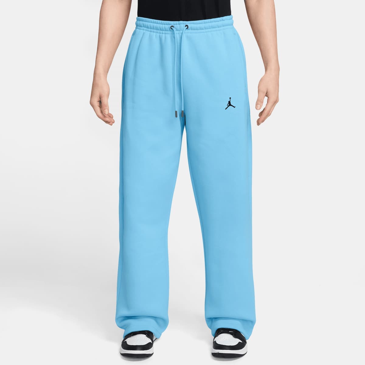 Brooklyn Fleece Oversized Open-Hem Pants