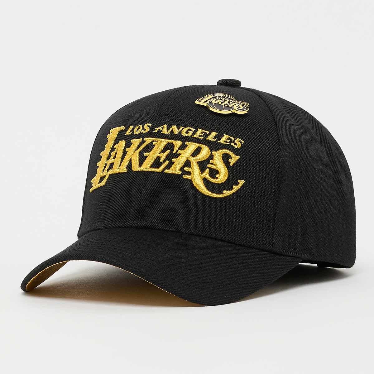 Pinned Gold Pro Snapback NBA Los Angeles Lakers