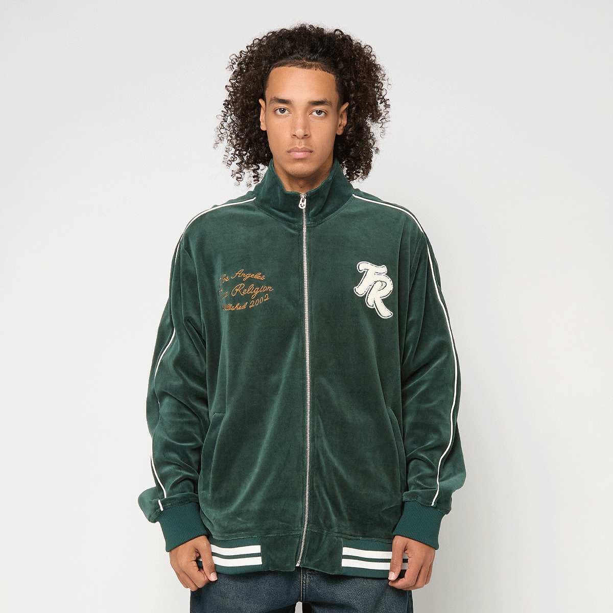 Velour Track Jacket
