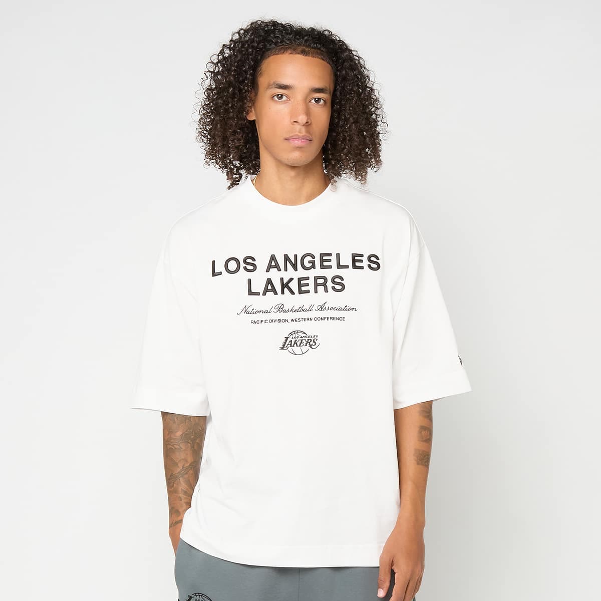 NBA Linear Graphic Box Tee Los Angeles Lakers