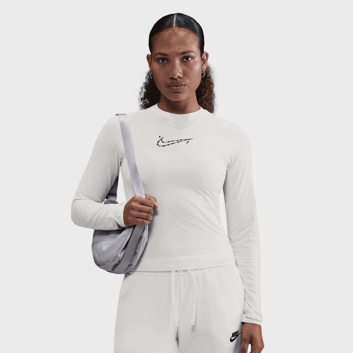 Sportswear Tight Cropped Long-Sleeve T-Shirt
