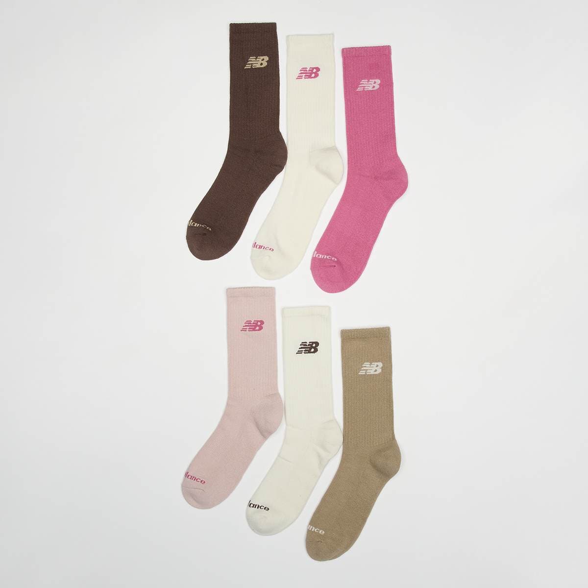 6 PACK - Everyday Seasonal Crew Socks