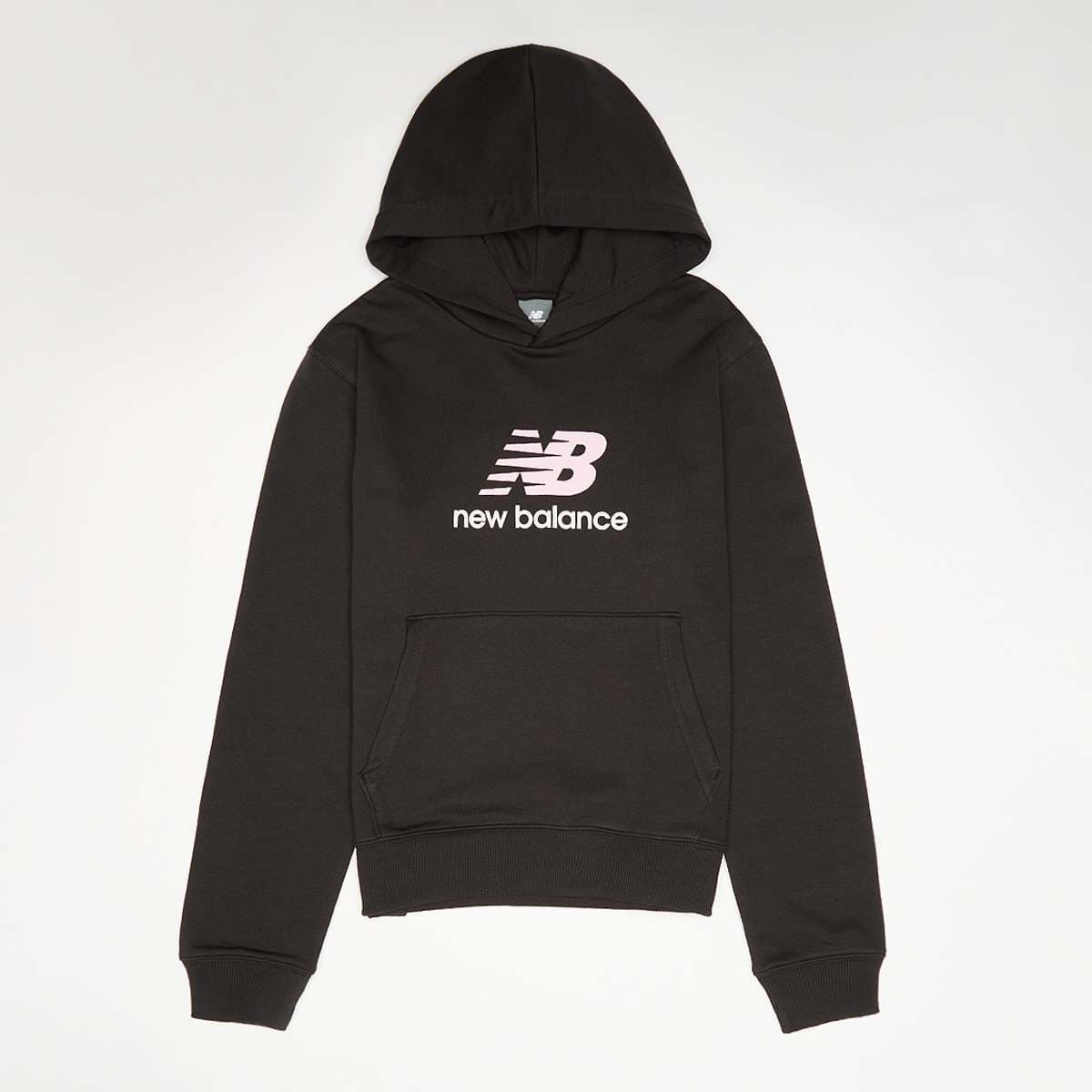French Terry Stacked Logo Hoodie