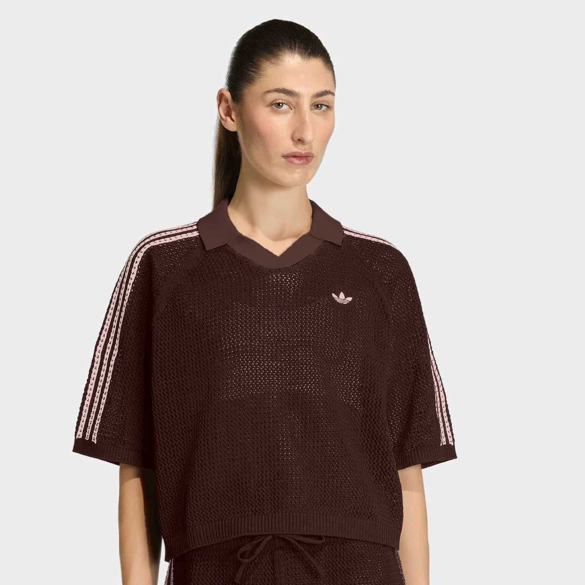 Knitted Crochet Polo