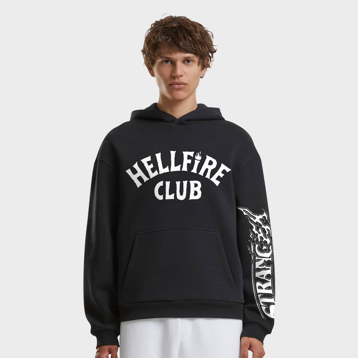 Stranger Things Hellfire Club Fluffy Hoody