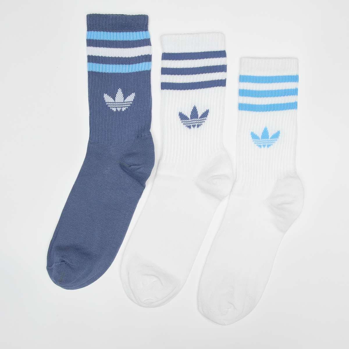 3 PACK - 3 Stripes Crew Sock