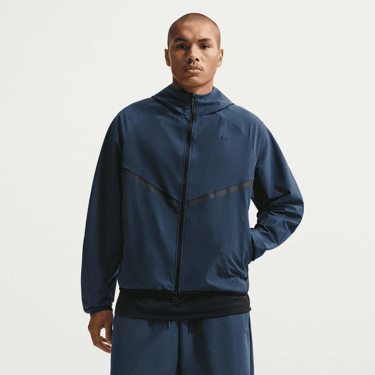 Tech Shori Knit Full-Zip Windrunner Jacket