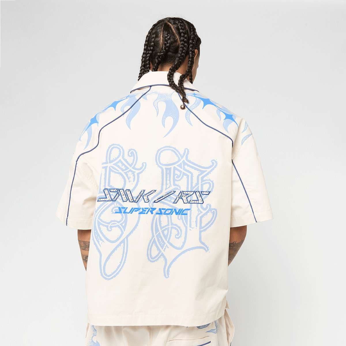 SUPER SONIC WOVEN SHIRT CAROLINA BLUE