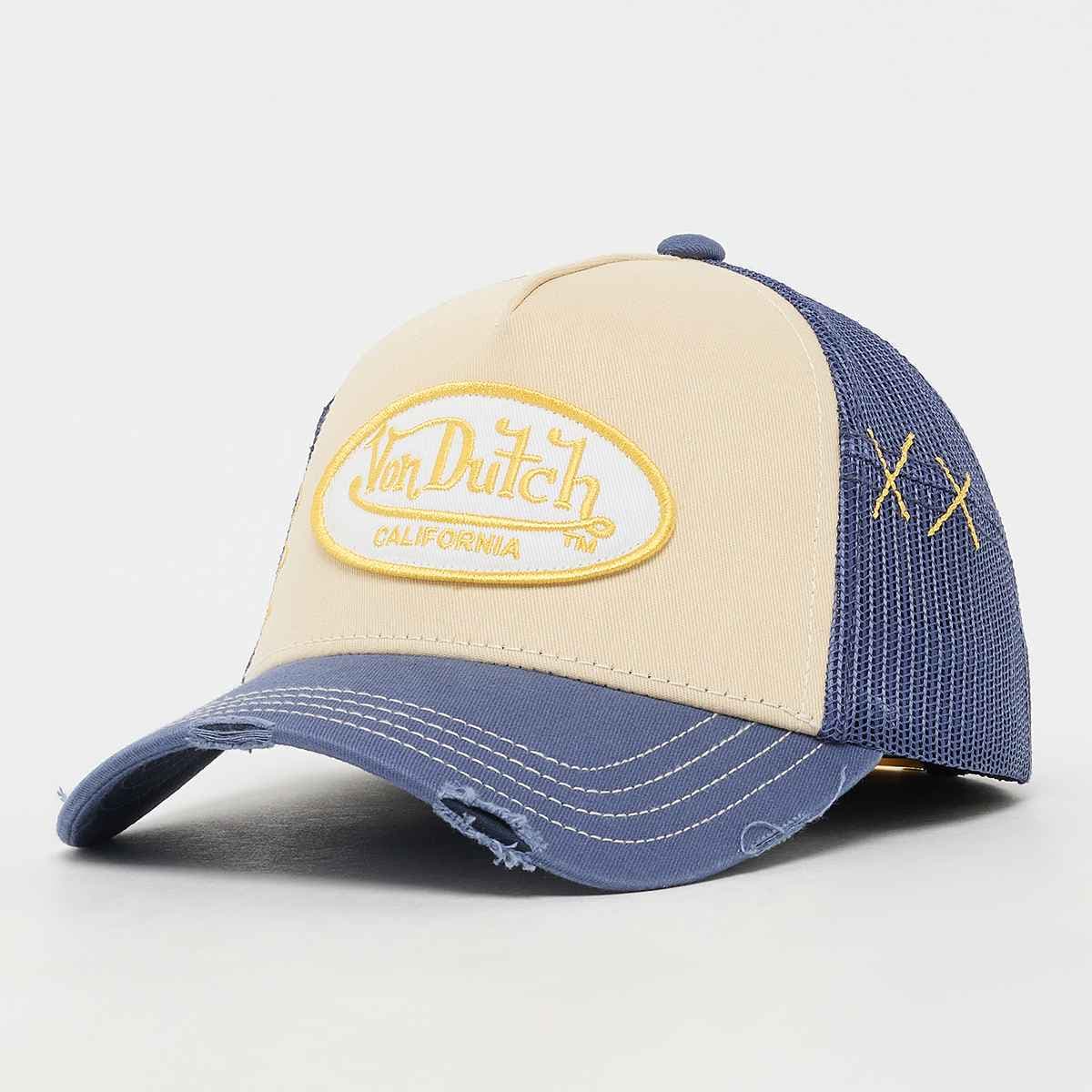 Distressed Trucker Cap Oval Logo Patch2