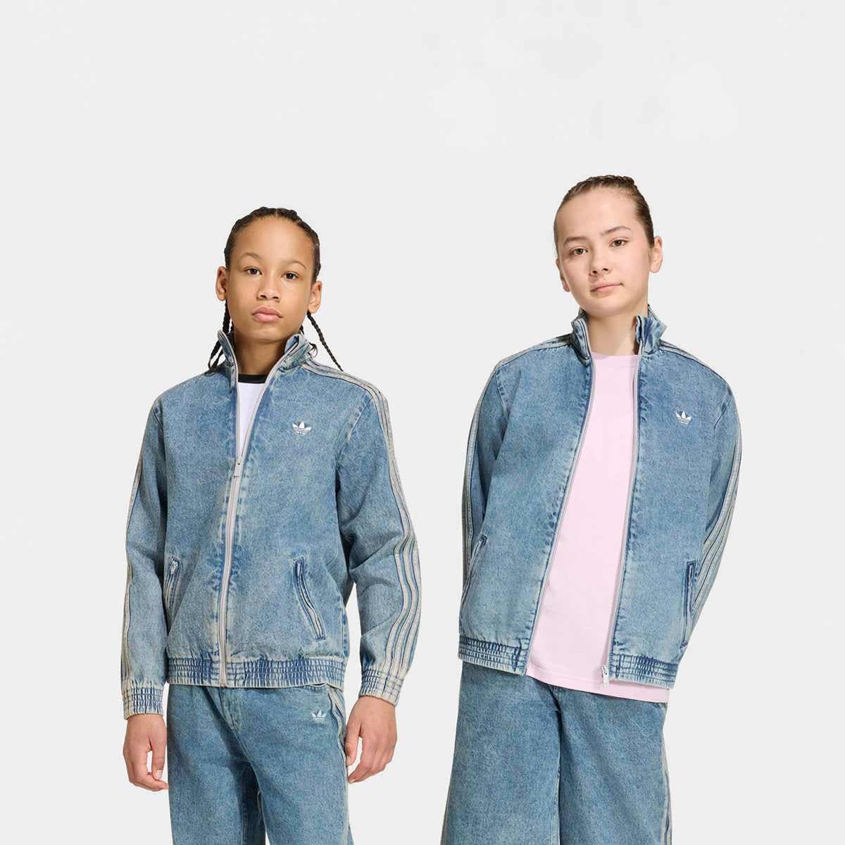 Firebird Loose Denim Track Top