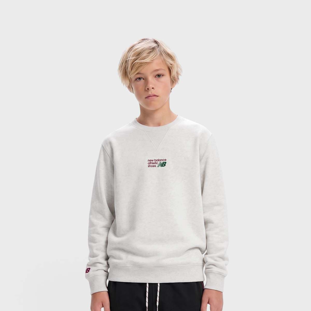 Athletics Premium Chest Logo FT Crew 