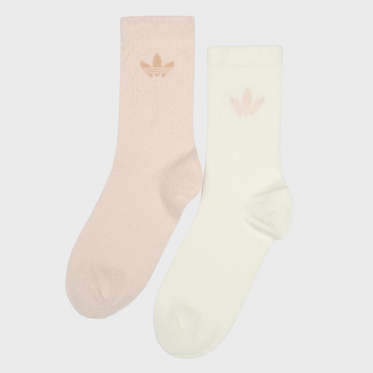 2 PACK - Fluffy Crew Socks