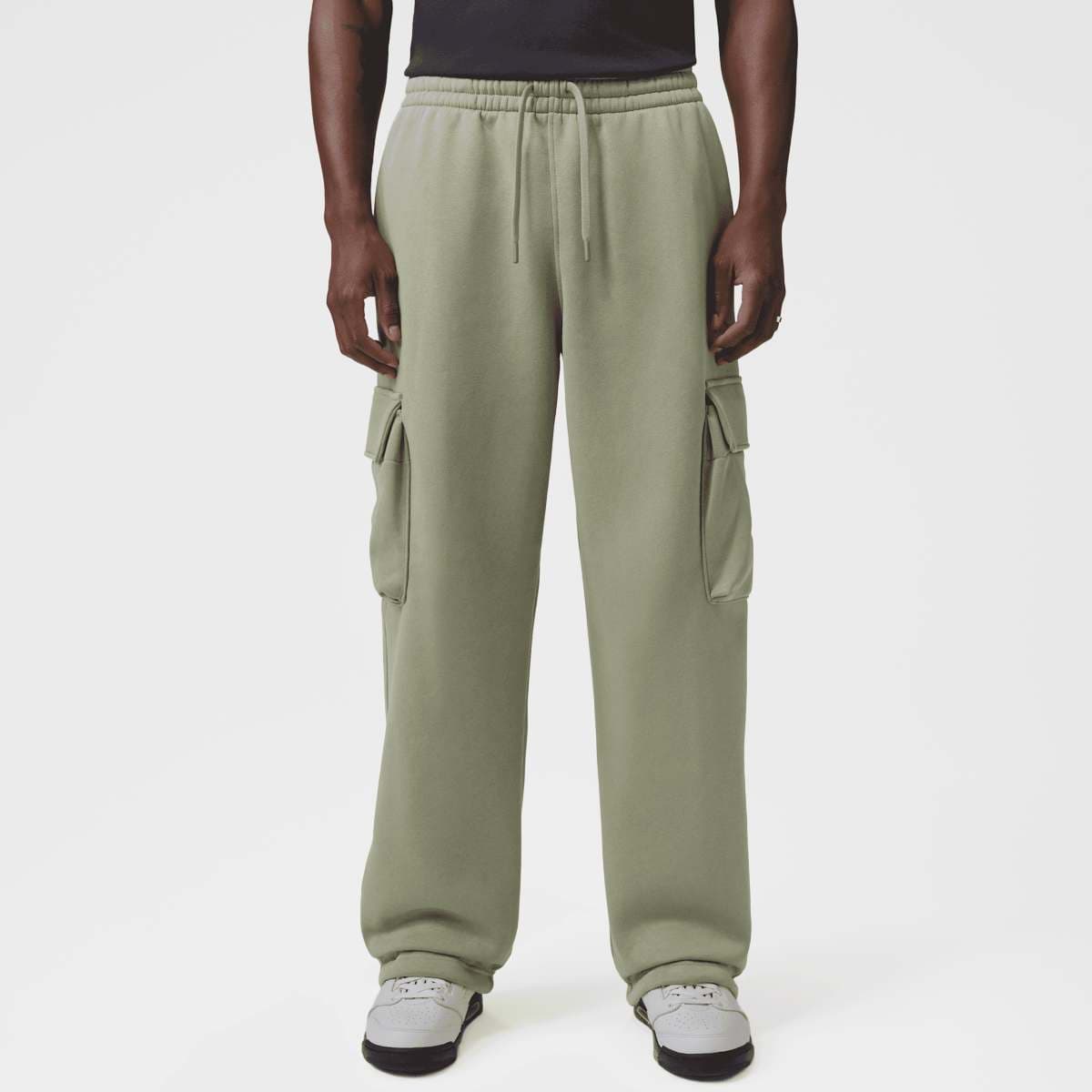 Brooklyn Oversized Fleece Cargo Pants