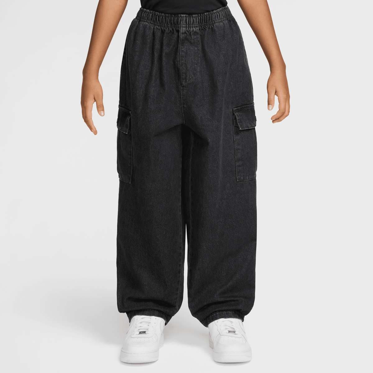 Sportswear Collection Denim Cargo Pants