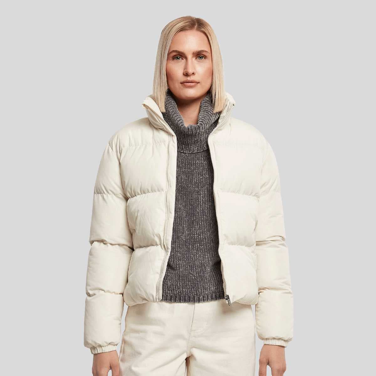 Ladies Short Puffer Jacket