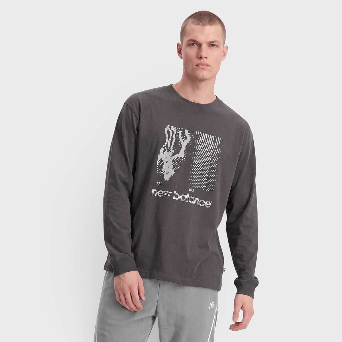 Nocturnal Run Long Sleeve black cement (blk)