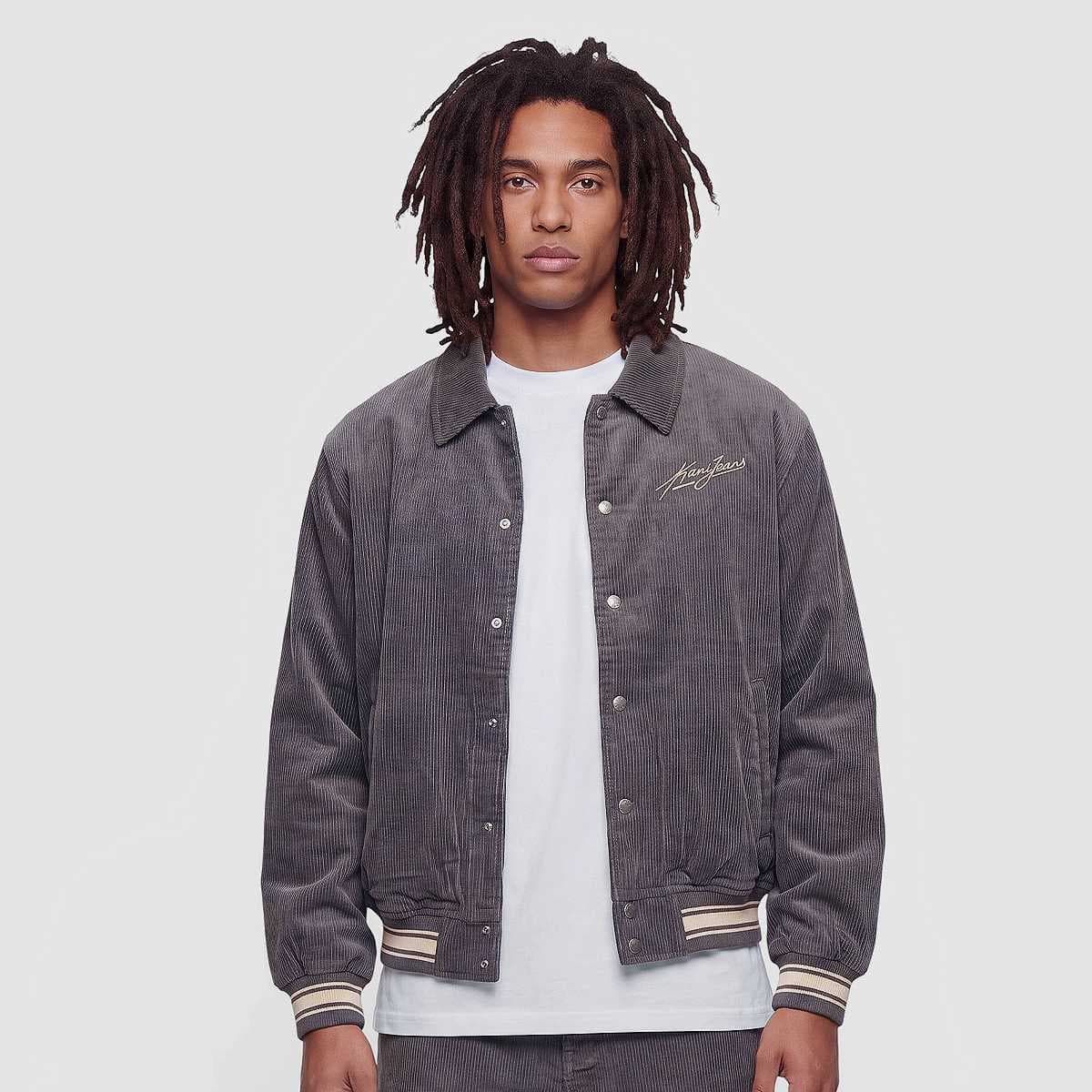 Corduroy Oversized College Jacket