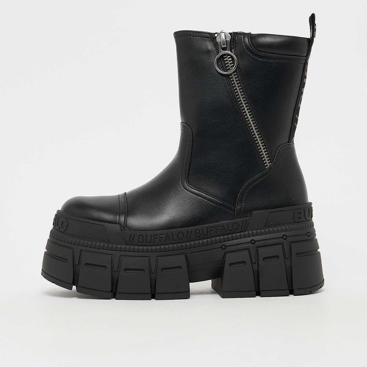 Goshper Zip Mid Vegan Nappa black
