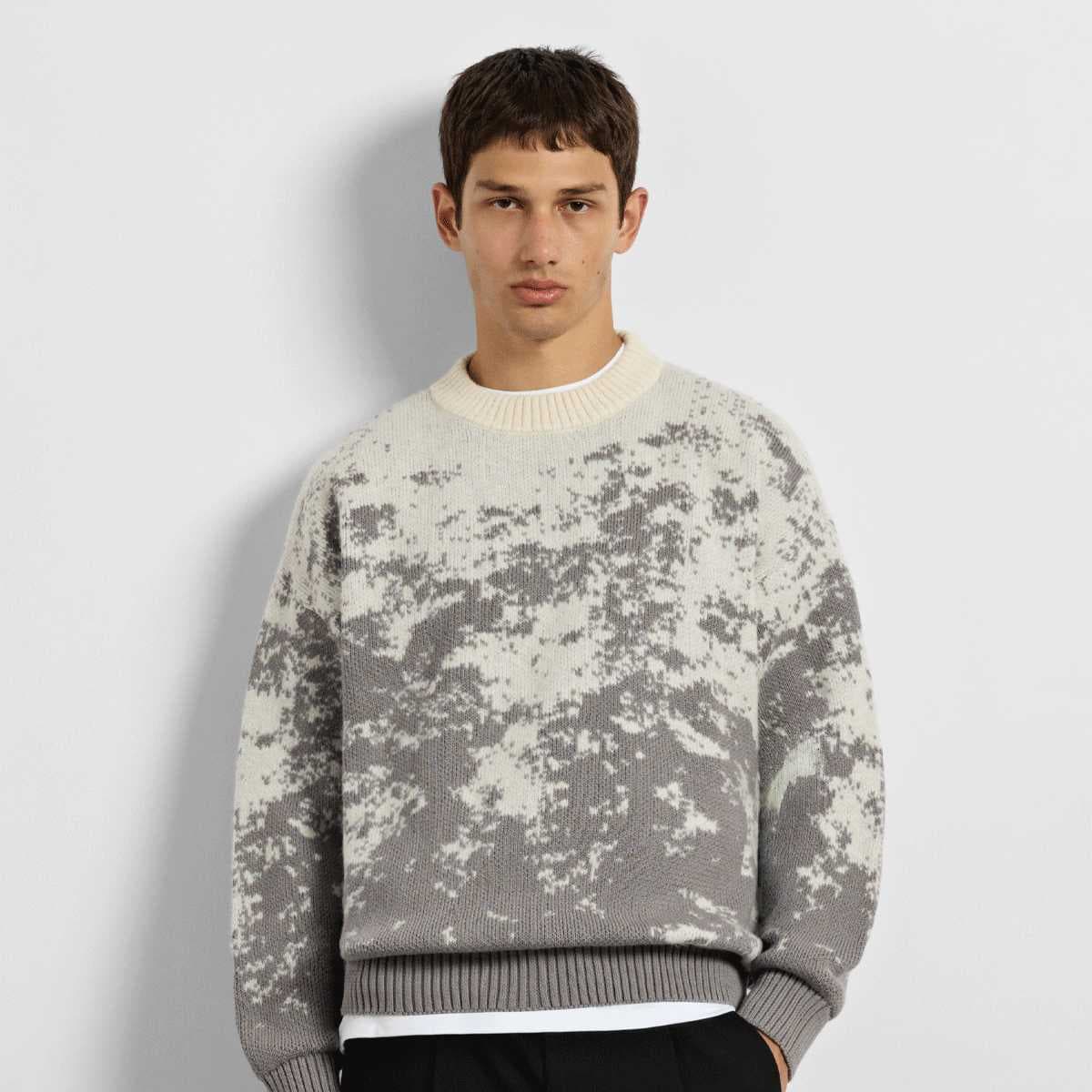 Pixel Knit Sweater