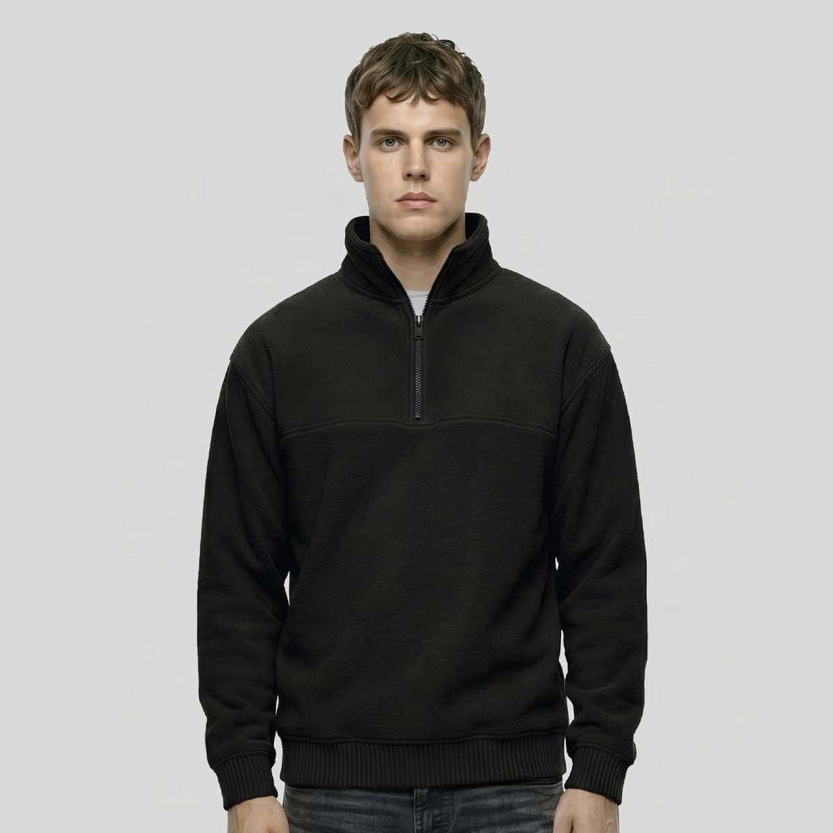 Basic Polar Fleece Troyer