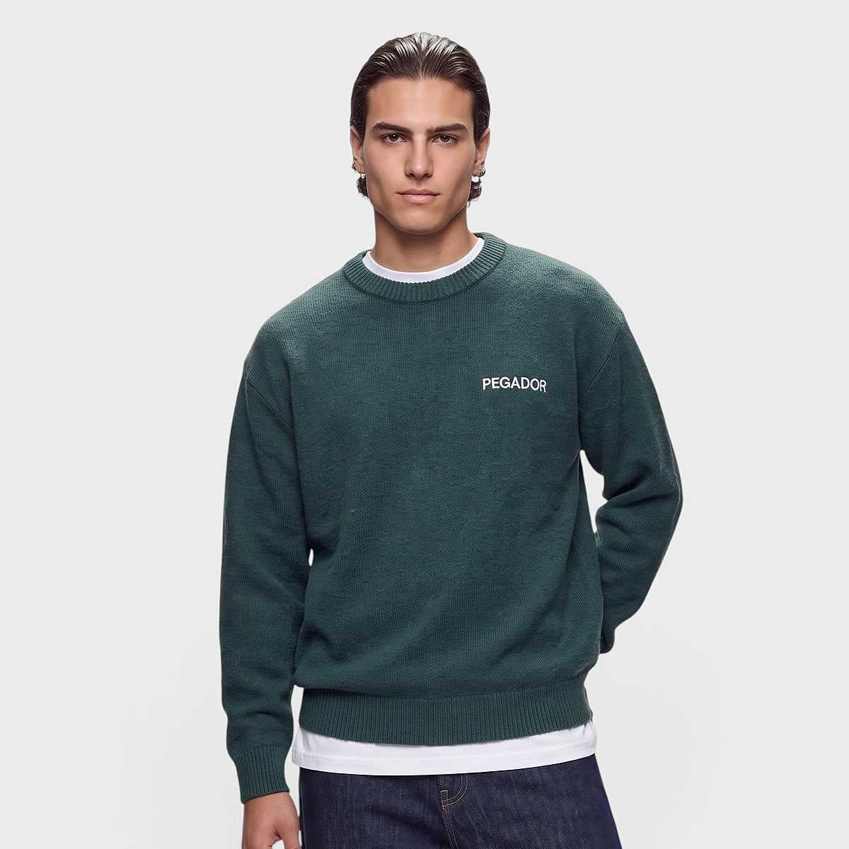 Luka Oversized Knit Sweater DARK TEAL