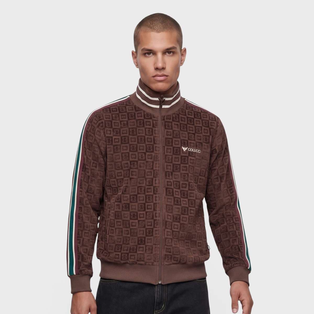 Velours Checkerboard Trackjacket