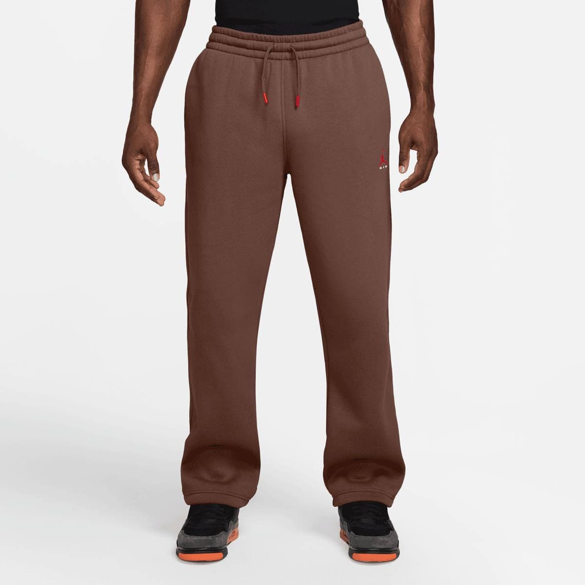 Brooklyn Statement Fleece Open Hem Pant