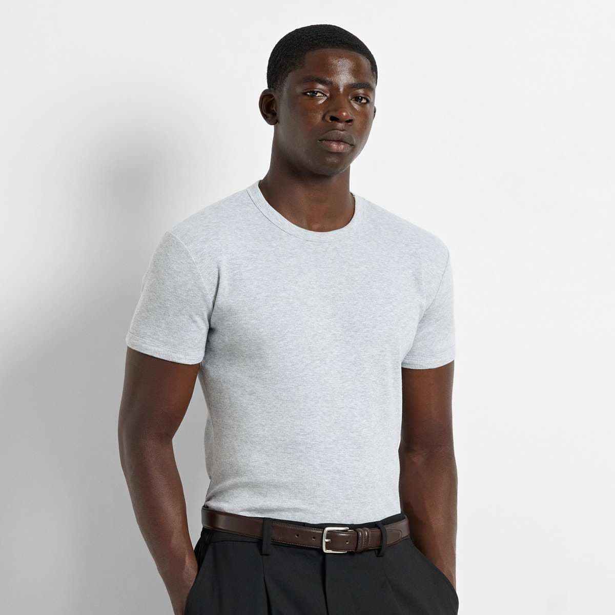 Slim Rib T-Shirt