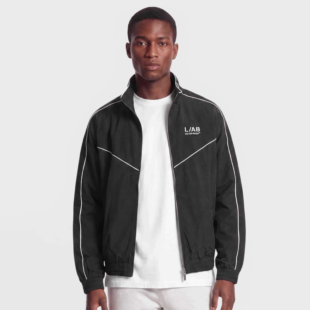 Diagonal Track Jacket