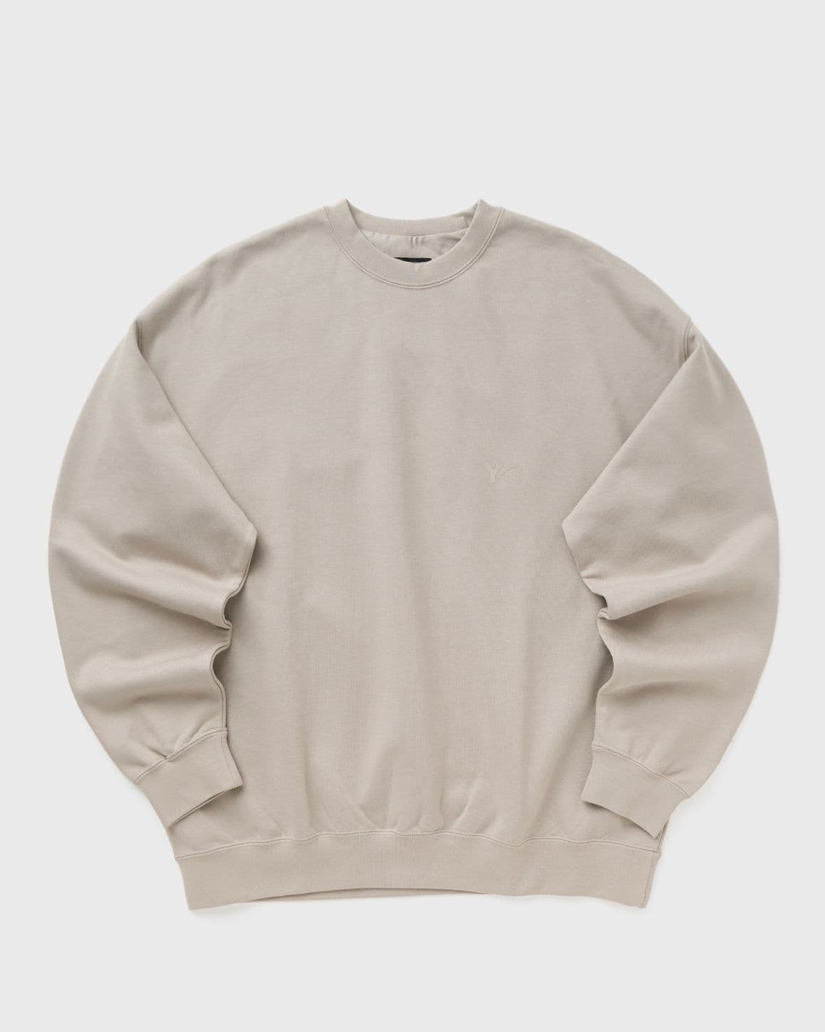 BRUSHED TERRY CREW SWEAT