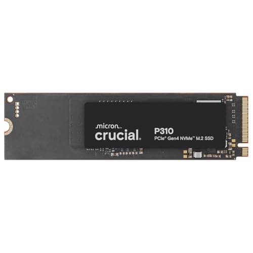 Crucial P310 SSD 4TB M.2 2280 PCIe Gen4 NVMe, bis 7.100 MB/s, für Laptop, Desktop PC &amp; Handheld-Spielekonsolen, Interne Festplatte - CT4000P310SSD801