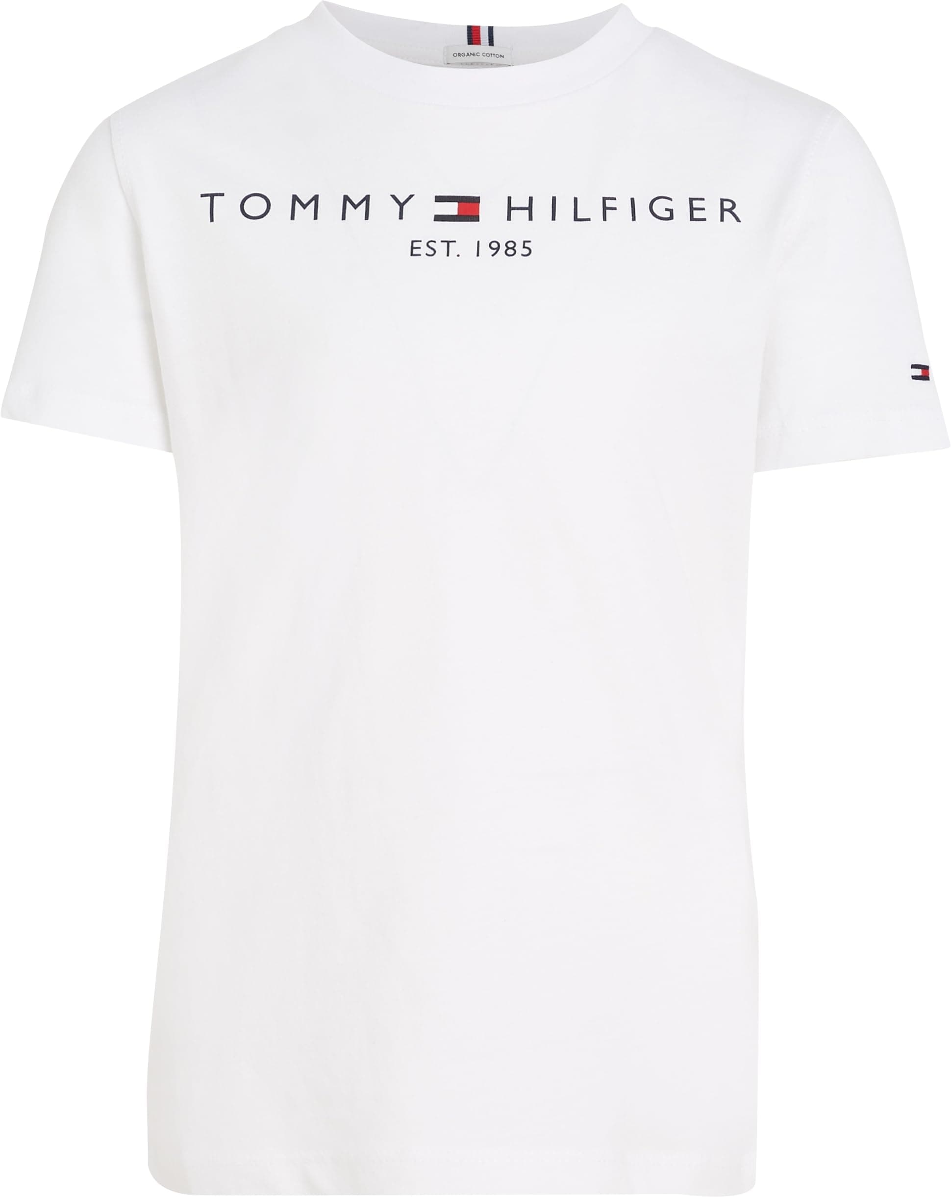 Tommy Hilfiger Kinder Unisex T-Shirt Kurzarm Essential Tee Rundhalsausschnitt