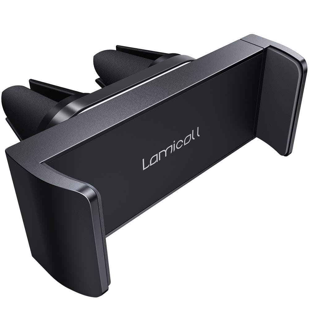 Lamicall Handy Autohalterung, Auto Vent Halterung - Universal 360° KFZ Lüftung Halter für iPhone 17 16 15 14 Pro Max Plus Air, SE, 13 12 Pro Max Mini, 11 Pro, Xs, XR, Samsung S25, Huawei, Smartphone