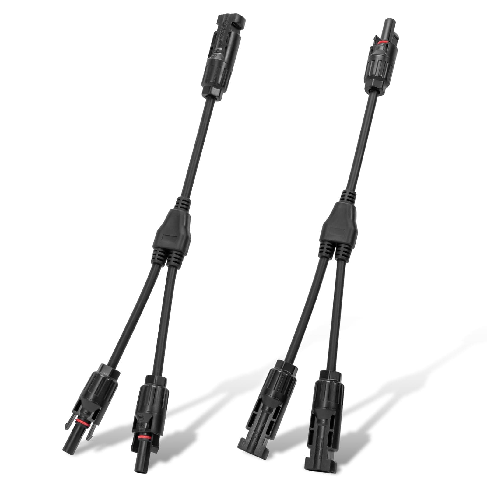 ECO-WORTHY Y Stecker Solarkabel Y Verteiler Solar Anschluss Adapter Solar Kabel für Solarpanel Photovoltaik