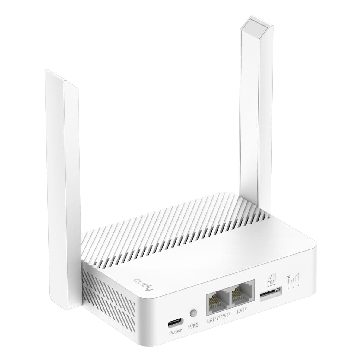 Cudy LT300 Router 4G LTE Con Sim, 300Mbps, Porta LAN/WAN, Senza configurazione, 2 Antenne Ad Alto Guadagno, FDD e TDD, VPN, DDNS, Plug and Play della scheda SIM, per Tutti Gli Operatori