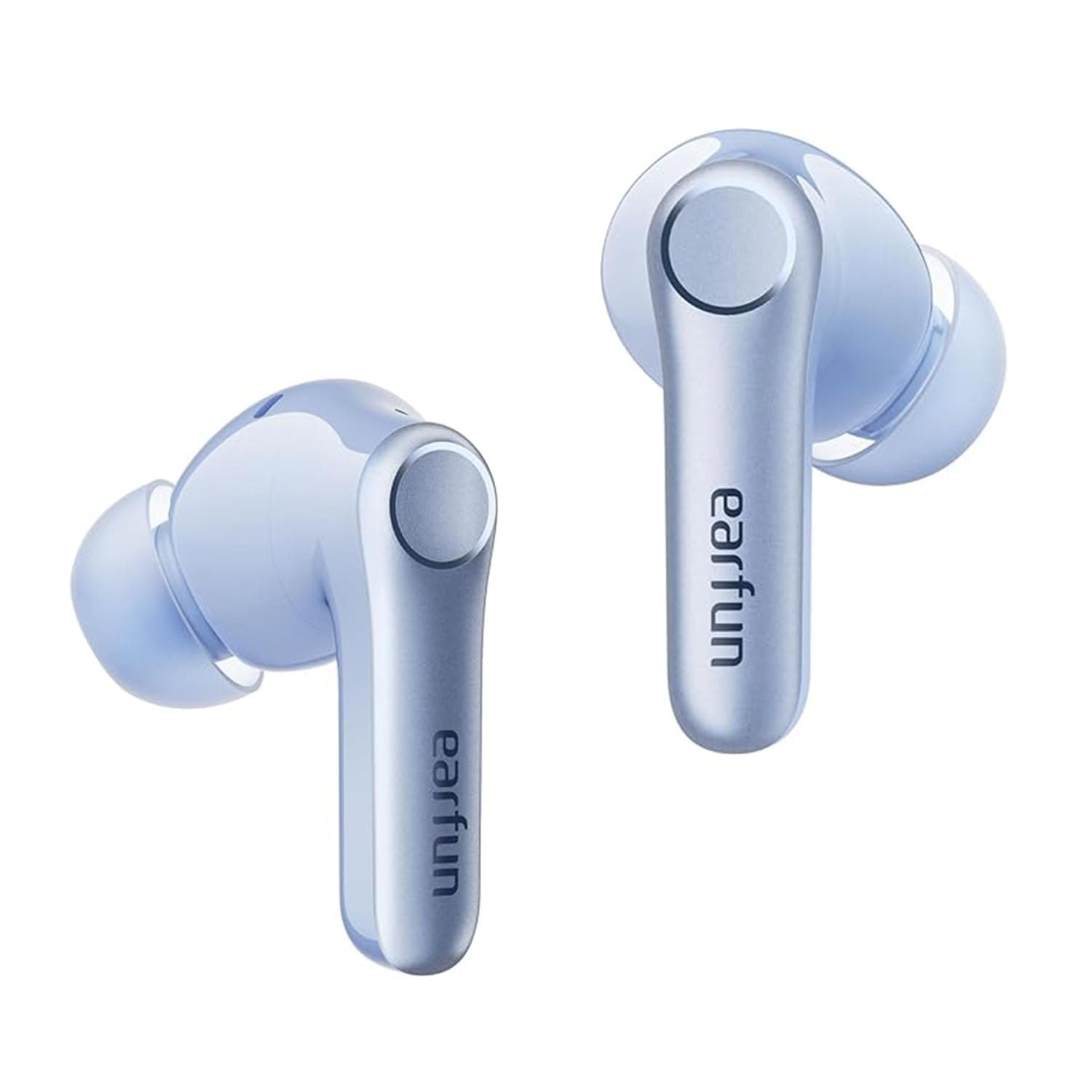 EarFun Air Pro 4+ Bluetooth Kopfhörer mit Noise Cancelling, Hybrid-Treibersystem, Hi-Res Audio, aptX Lossless, LDAC, 6 Mik. KI Anrufe, 54 Std. Akku, Multipoint, Trageerkennung, IP55, Bluetooth 6.0