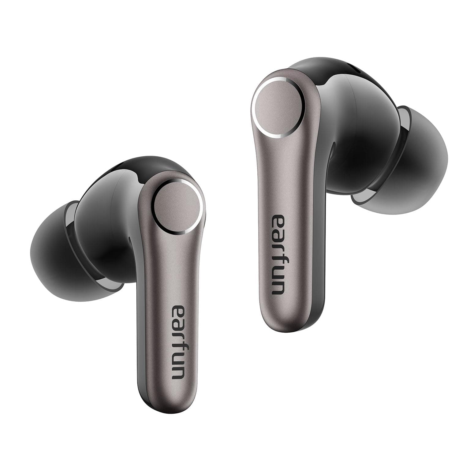 EarFun Air Pro 4+ Bluetooth Kopfhörer mit Noise Cancelling, Hybrid-Treibersystem, Hi-Res Audio, aptX Lossless, LDAC, 6 Mik. KI Anrufe, 54 Std. Akku, Multipoint, Trageerkennung, IP55, Bluetooth 6.0