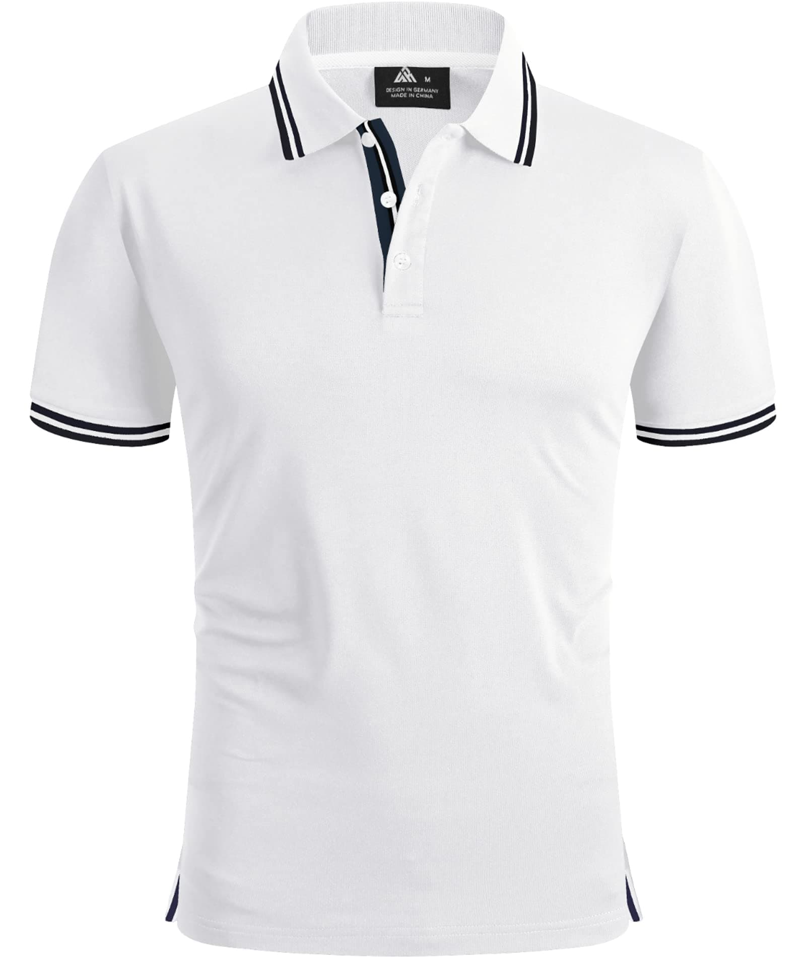 SwissWell Polo Uomo Manica Corta Asciugatura Rapida Traspirante Golf T-Shirt Tennis Polo Shirt Estiva per Uomo Sportiva Magliette