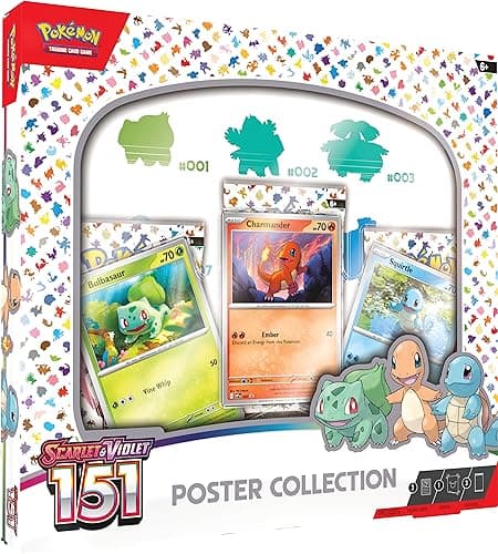 Pokemon TCG Scarlet &amp; Violet 3.5 Pokemon 151 Poster Collection