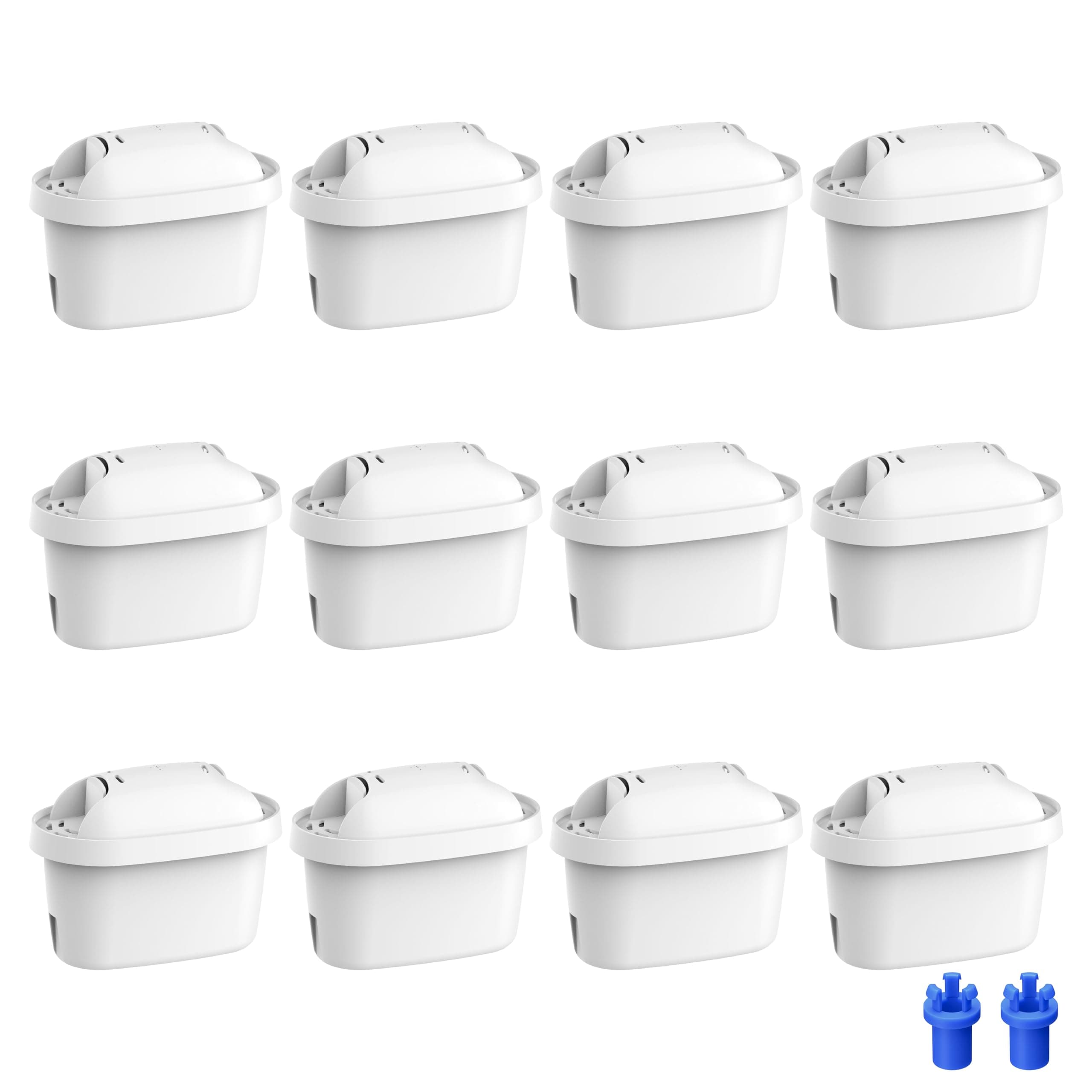 Waterdrop Filtri, Sostituzione per Brita® Maxtra+® Plus, Maxtra Pro® All-in-1 Filtro, Compatibile con Brita® Marella® Caraffa Filtrante, Ridurre PFAS, PFOA/PFOS, TÜV SÜD, NSF Certificata (12)