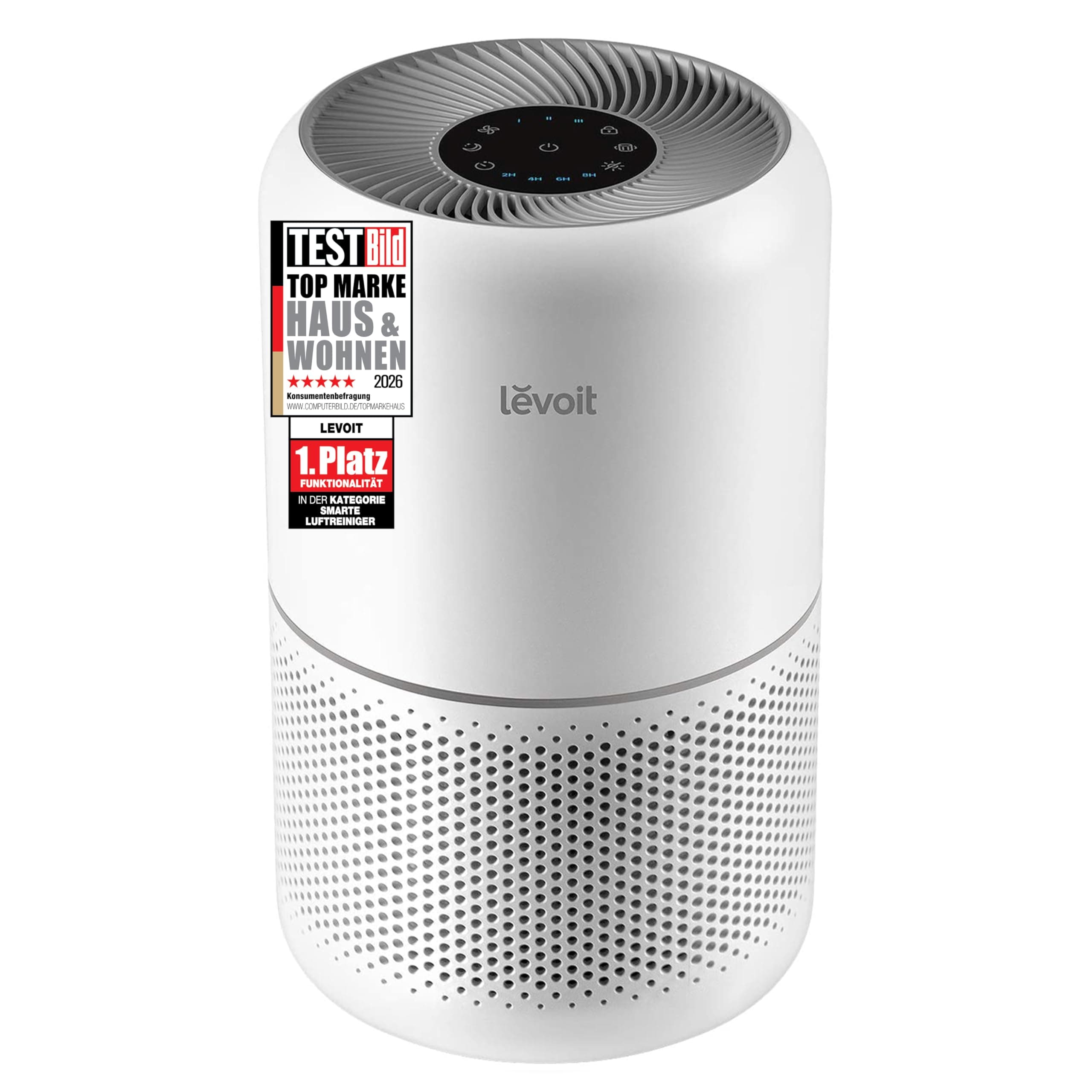LEVOIT Core 300 Luftreiniger mit HEPA-Filter entfernt 99,97% des Pollen, Staub, Gerüche und Tierhaare, Air Purifier für 40 m² mit 4 Luftfilter zur Auswahl, Schlafmodus & Timer
