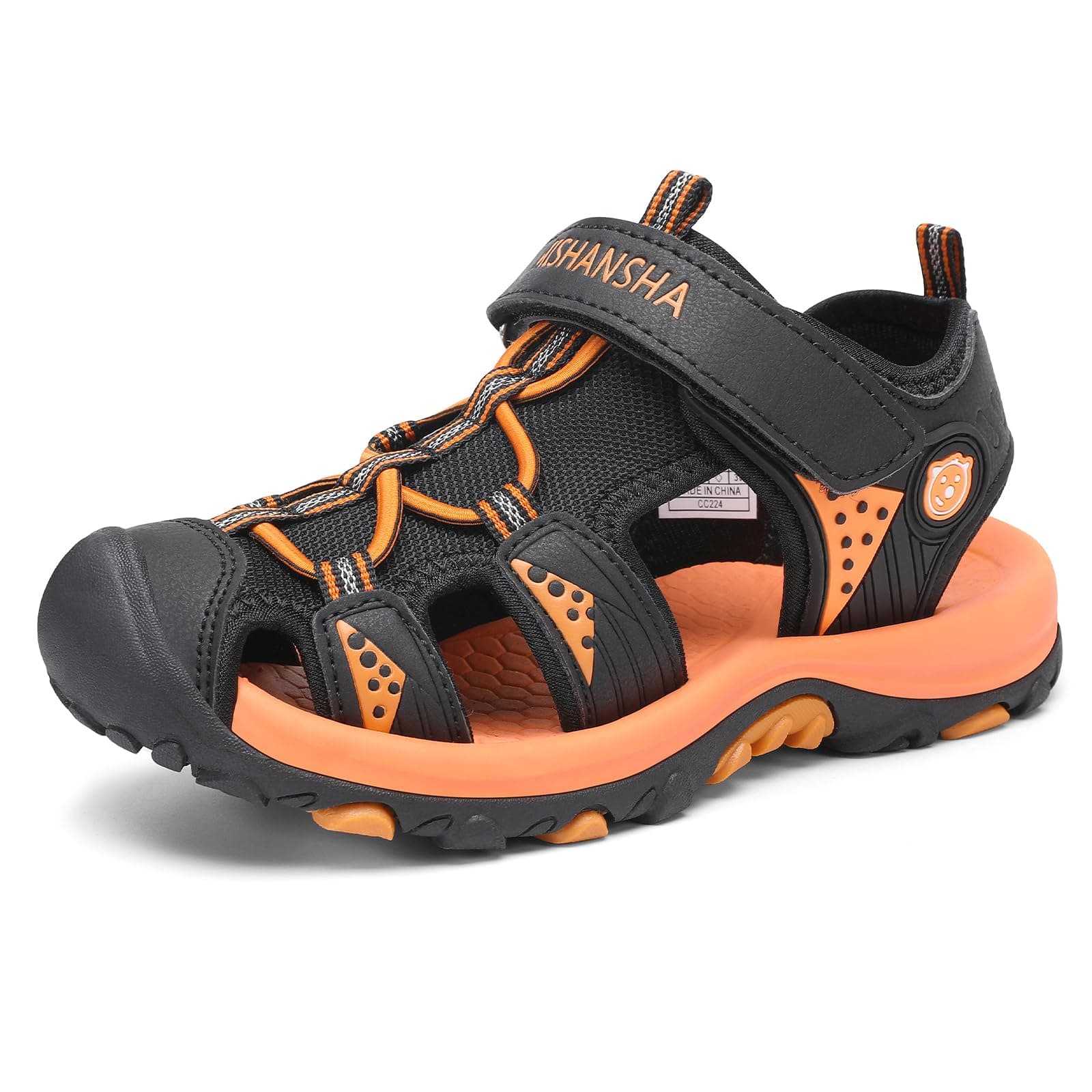 SAGUARO Geschlossene Sandalen Kinder Trekking Sommer Outdoor Schuhe Atmungsaktiv