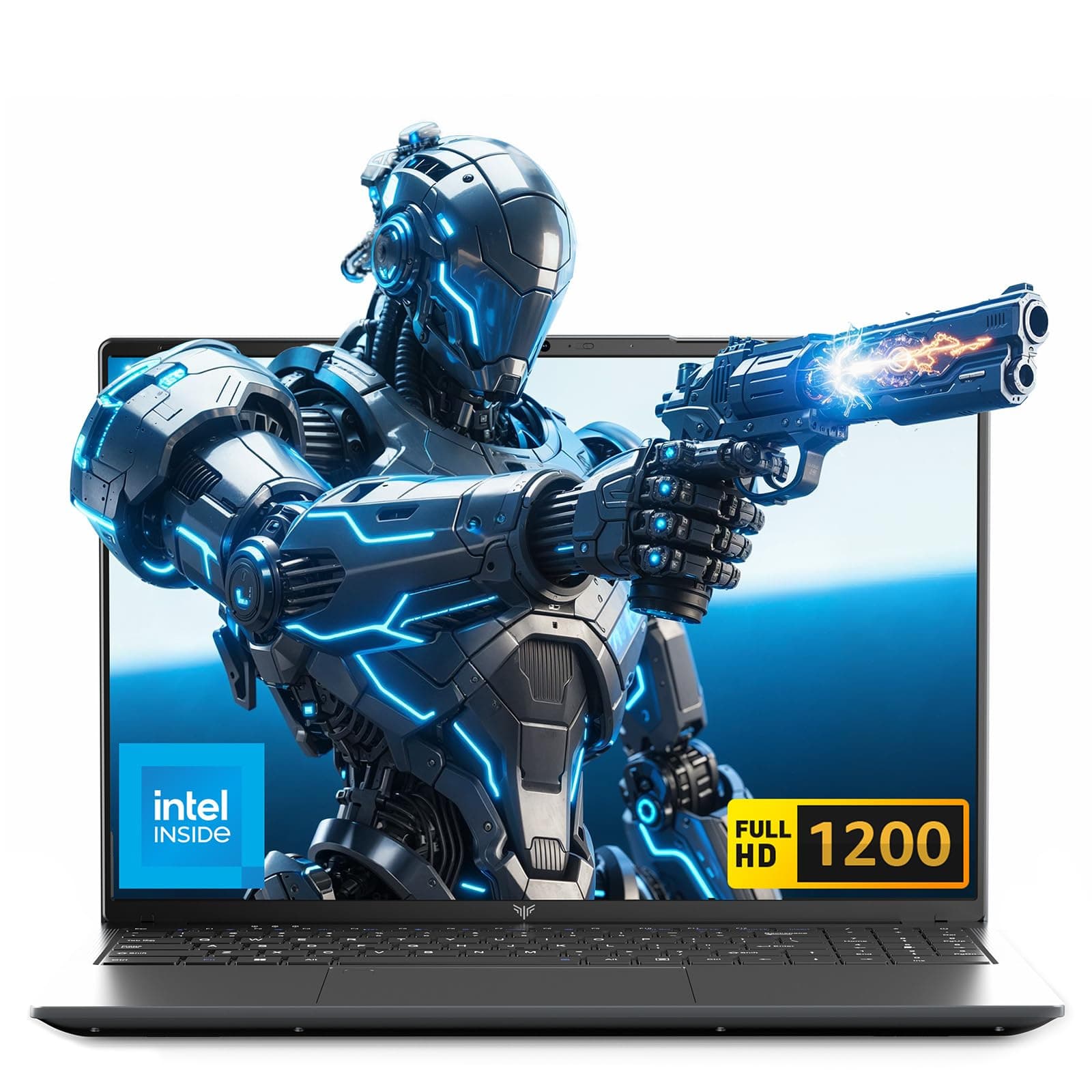 Tivique 2026 – Ordinateur Portable 15,6 Pouces FHD – Processeur Quad-Core N97 (12e génération, jusqu'à 3,6 GHz) – 16 Go de RAM DDR4, SSD M.2 de 512 Go – WiFi 5,HDMI,USB 3.2, BT 5.2 – FHD 16:9 (1200p)